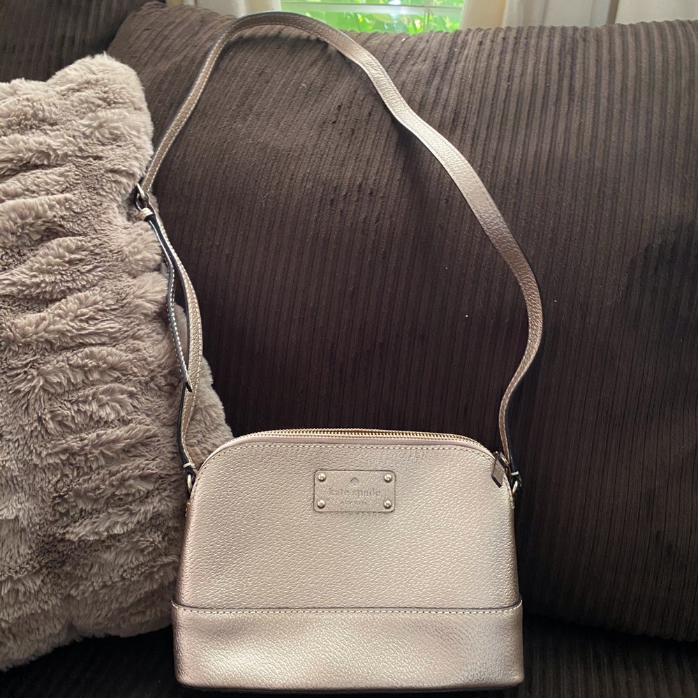 KATE SPADE bag - gold very very cute